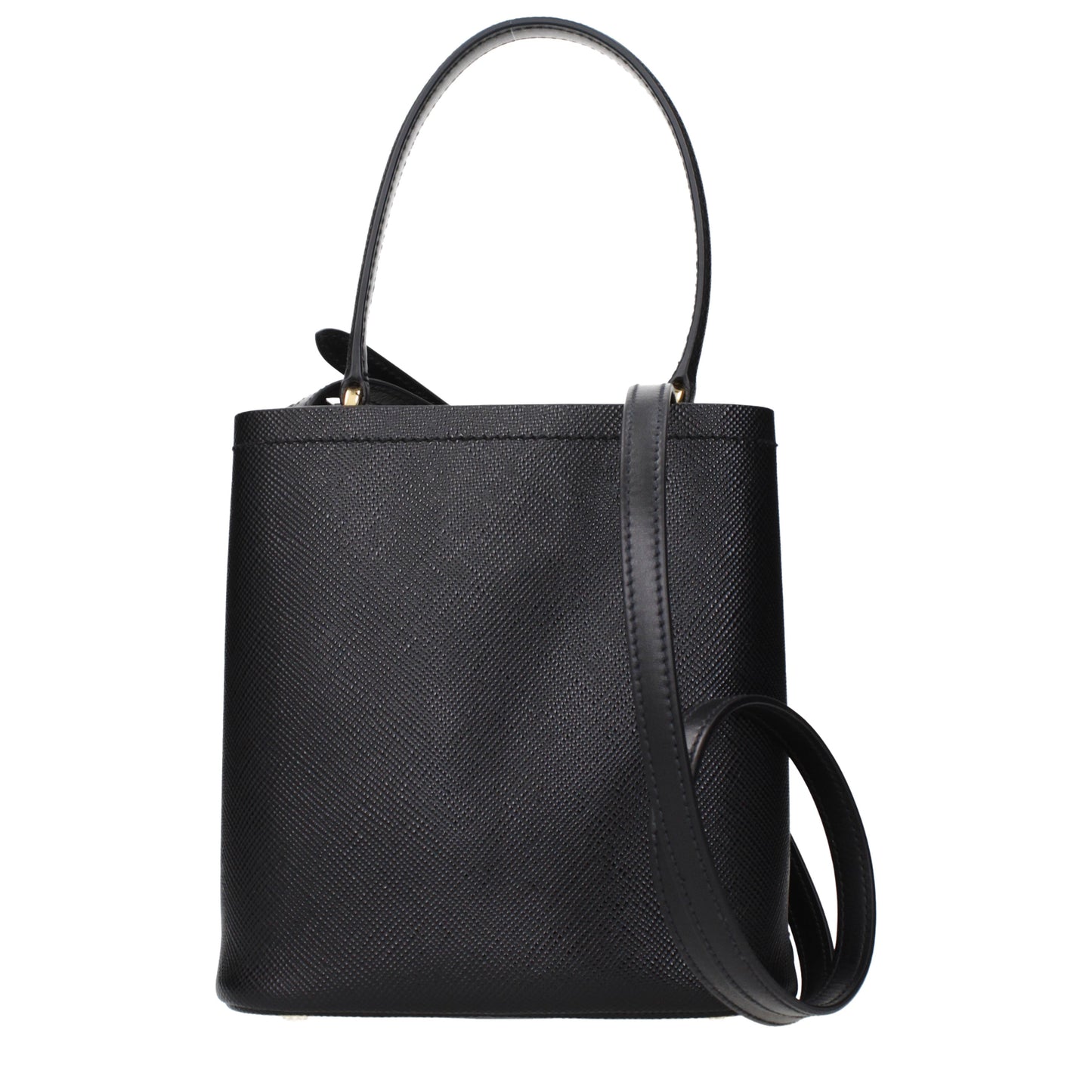 Prada Handbags Women Leather Black
