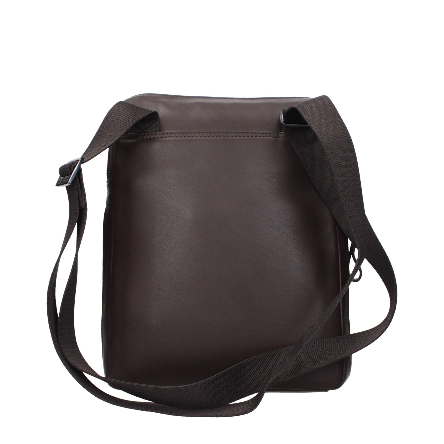 Piquadro Crossbody Bags Men Leather Brown/Dark Brown