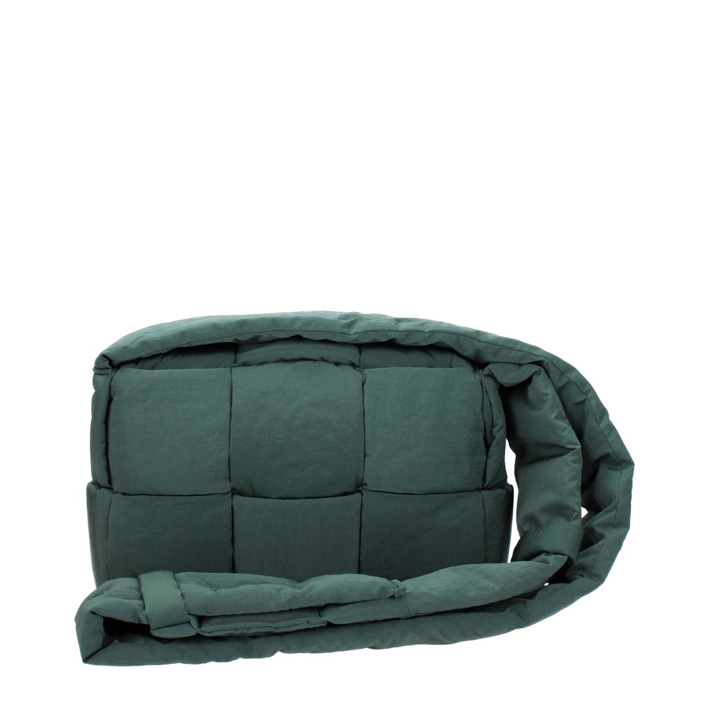 Bottega Veneta Crossbody Bags Men Fabric Green/Raintree