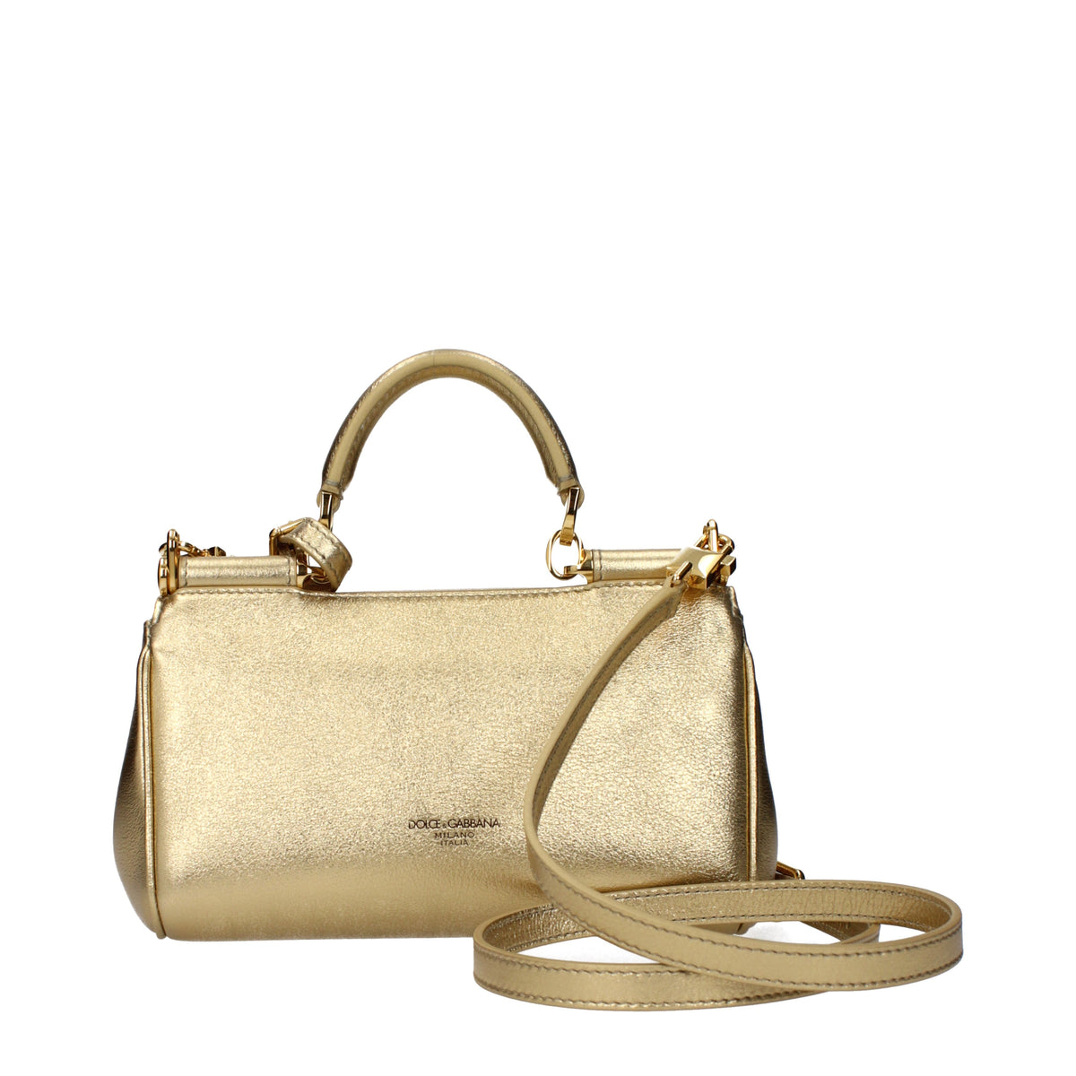 Dolce&Gabbana Handbags Women Leather Gold