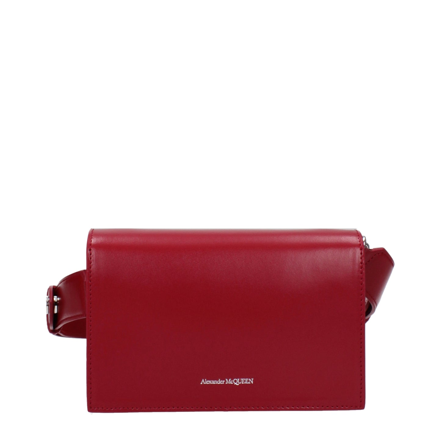 Alexander McQueen Shoulder Bags Women Leather Pink/Lipstick