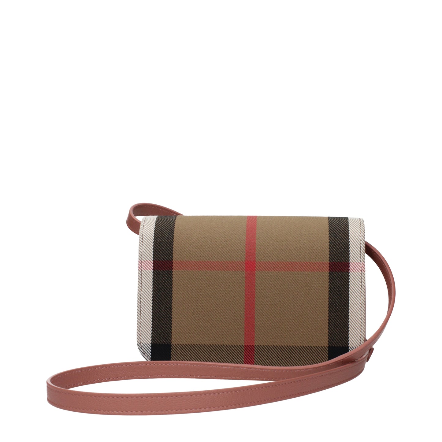 Burberry Clutches Women Fabric Beige/Rosewood