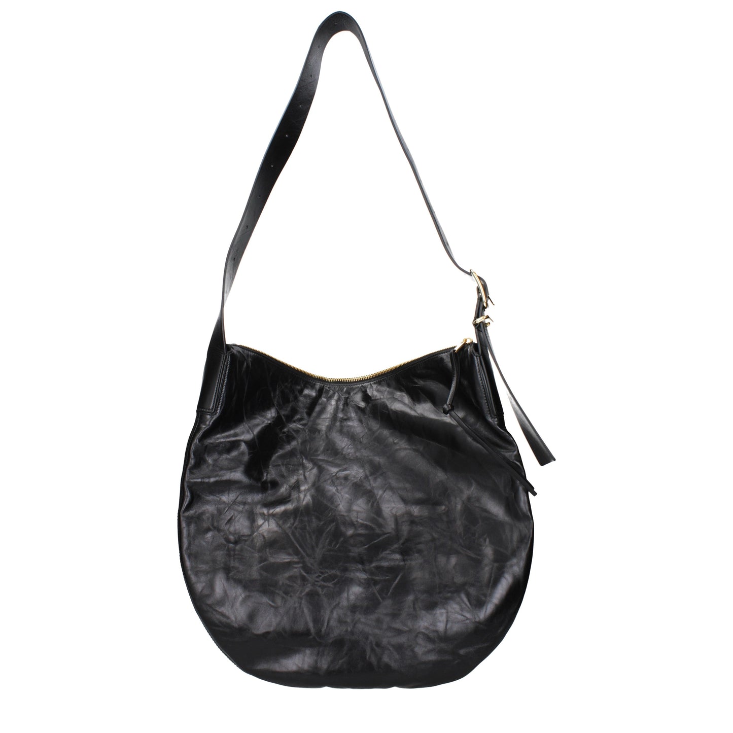 Jil Sander Crossbody Bags Women Leather Black