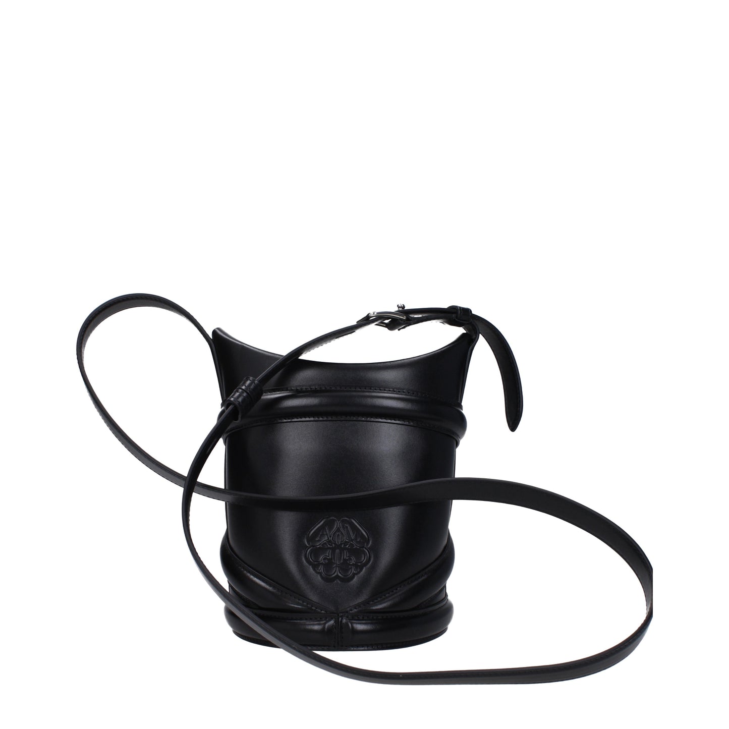 Alexander McQueen Crossbody Bags Women Leather Black