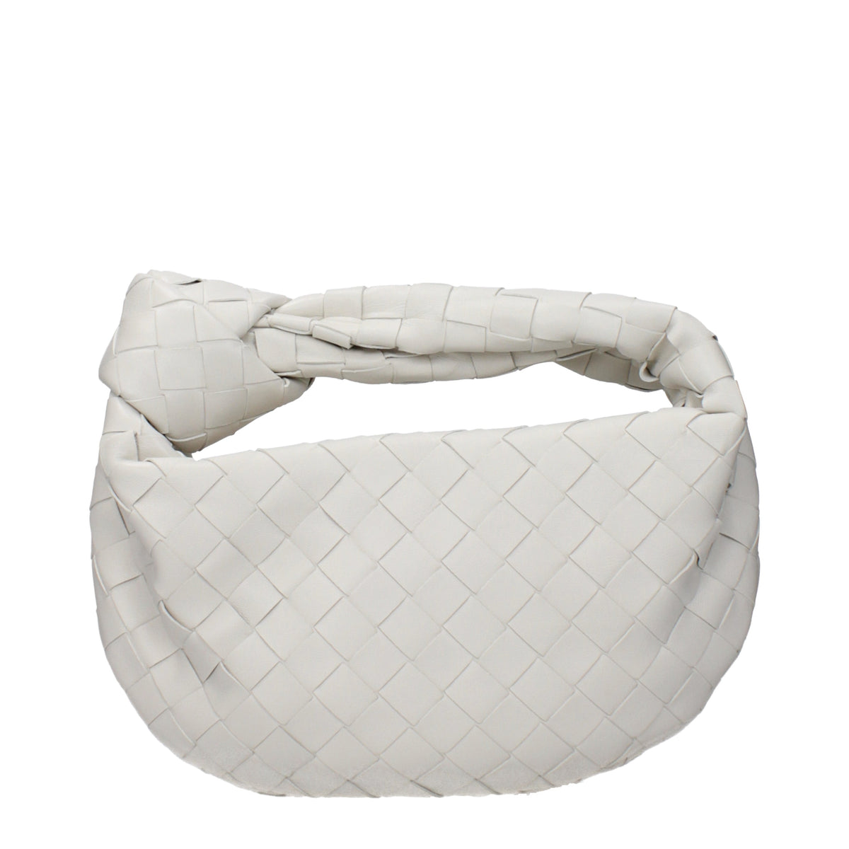 Bottega Veneta Handbags Women Leather White/Chalk