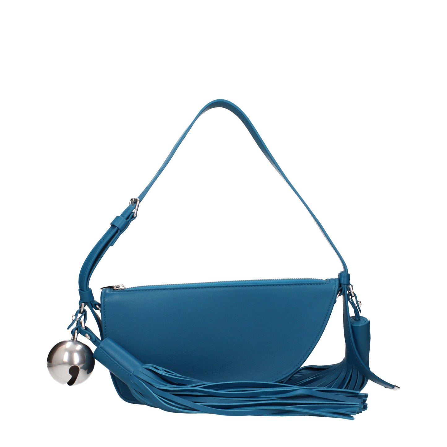 Burberry Shoulder Bags Women Leather Blue/Oil Blue