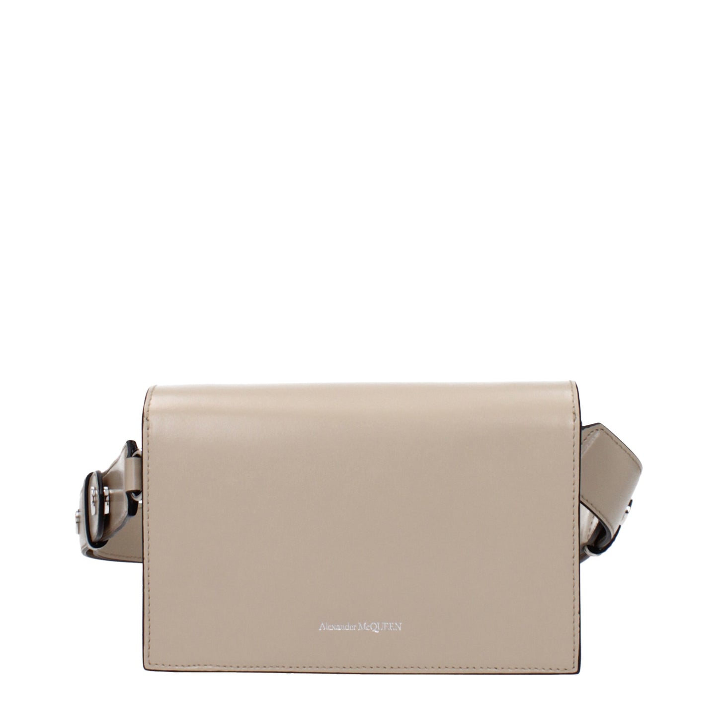 Alexander McQueen Shoulder Bags Women Leather Beige/Camel