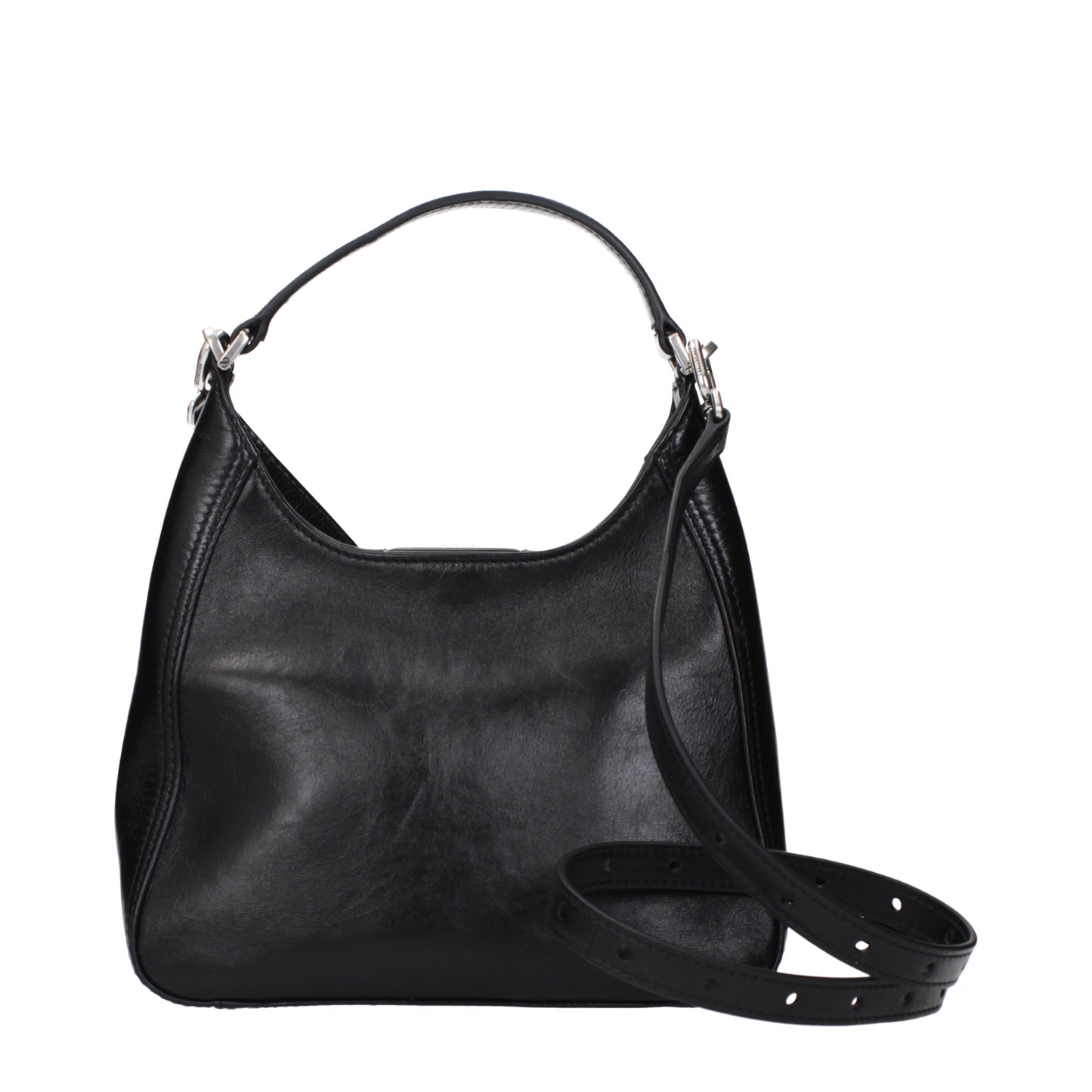 Balenciaga Handbags Women Leather Black