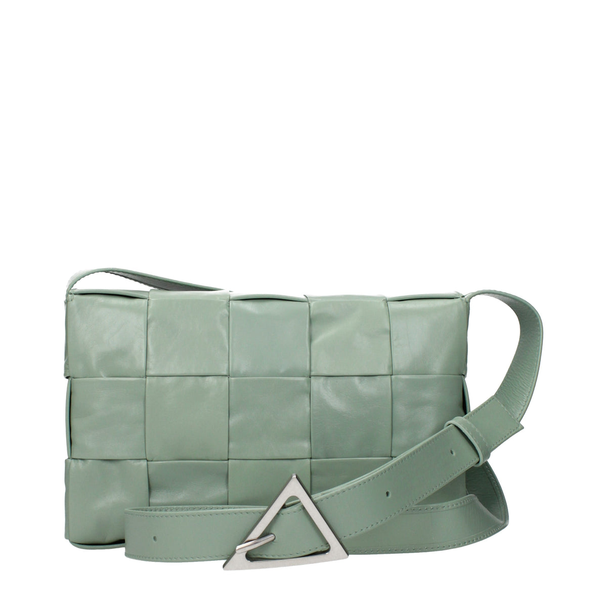 Bottega Veneta Crossbody Bags Women Leather Green/Sage