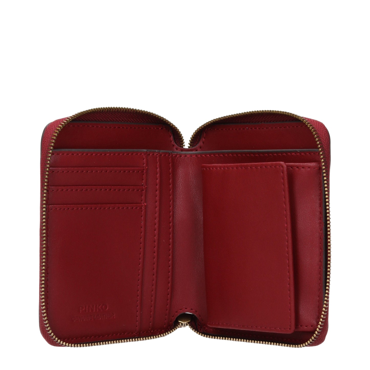 Pinko Wallets Women Leather Red/Dark Red