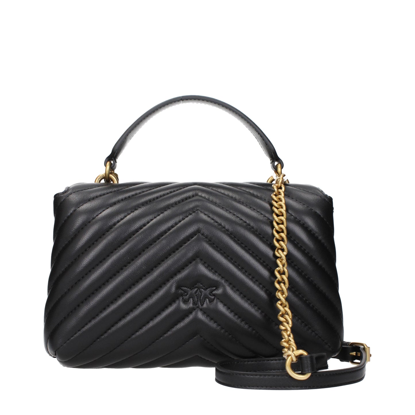 Pinko Handbags Women Leather Black