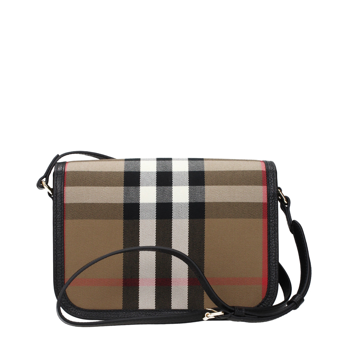Burberry Crossbody Bags Women Fabric Brown/Black