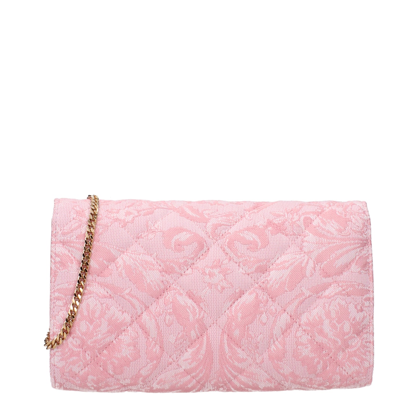 Versace Clutches Women Fabric Pink