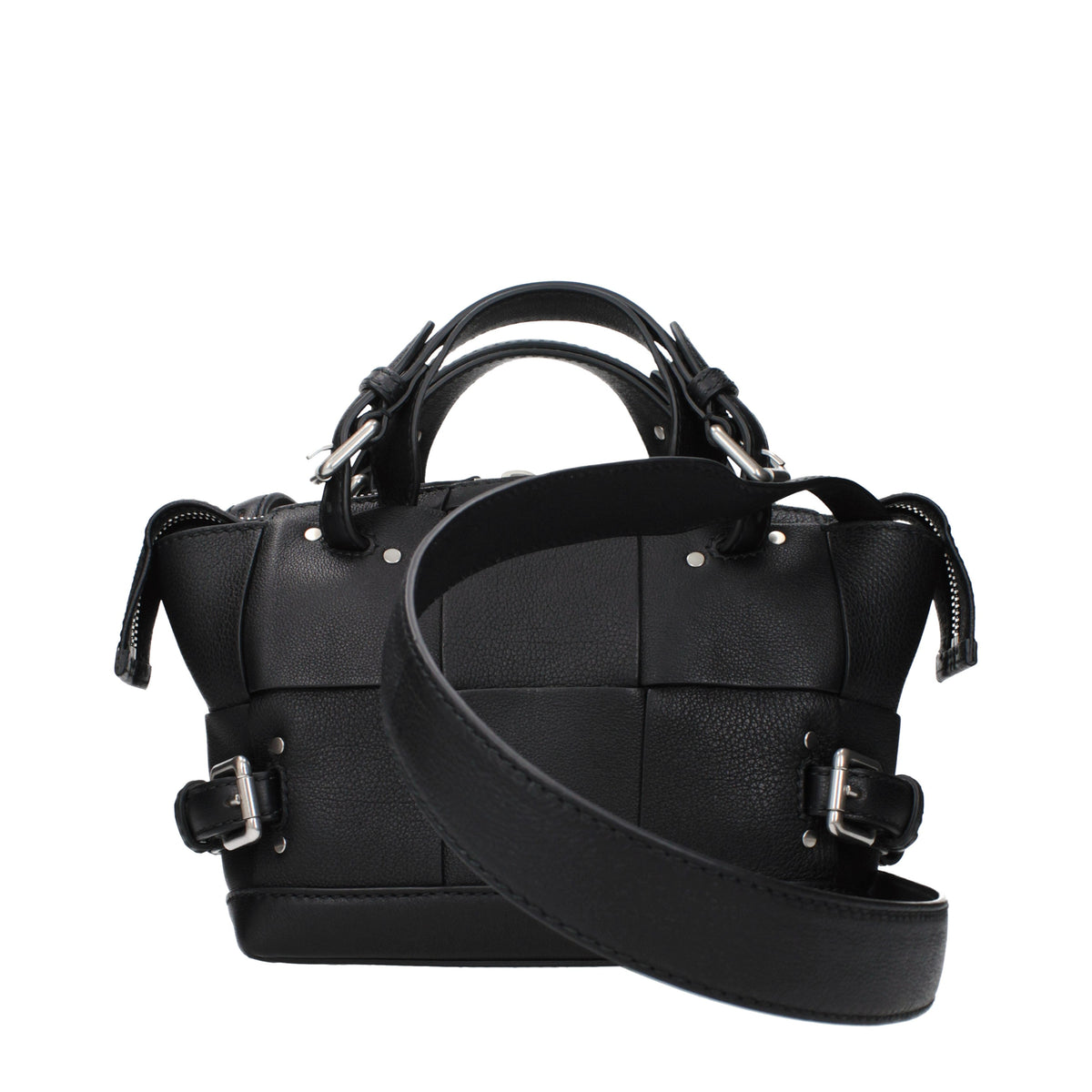 Bottega Veneta Handbags Women Leather Black