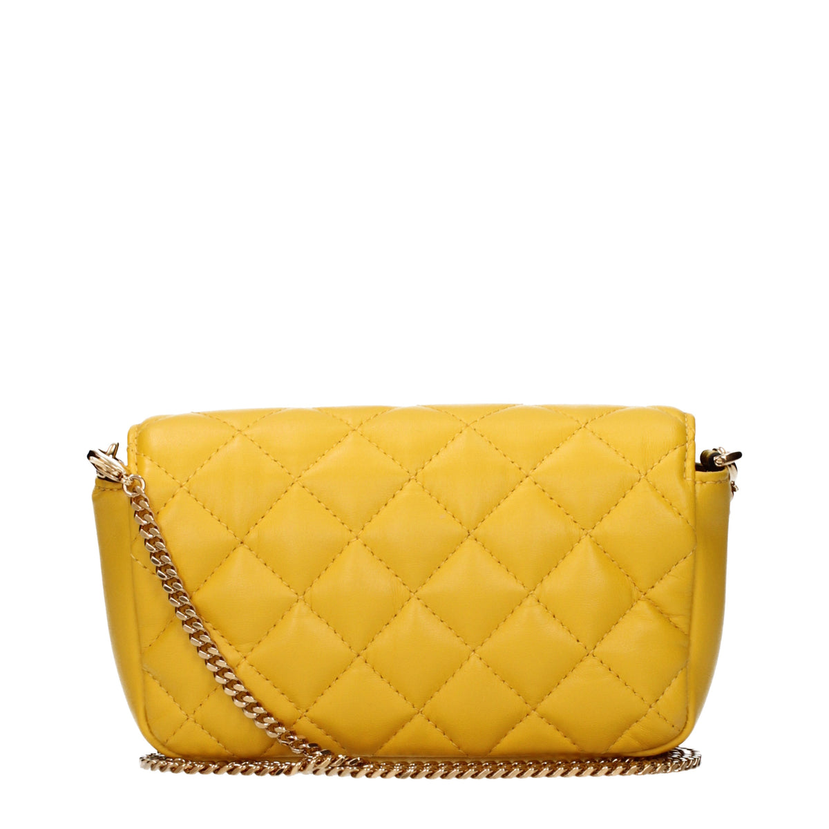 Versace Crossbody Bags Women Leather Yellow/Marigold