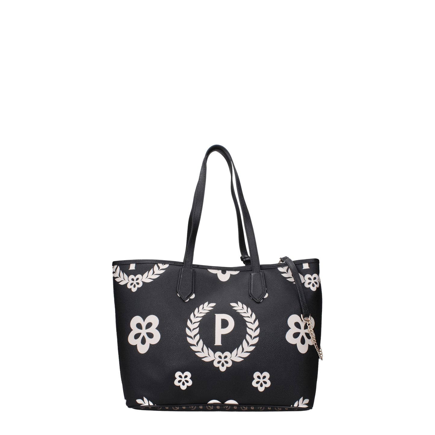 Pollini Shoulder Bags Women PVC Black