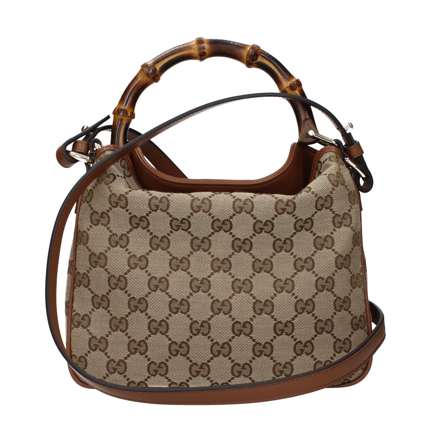 Gucci Handbags Women Fabric Beige/Brown