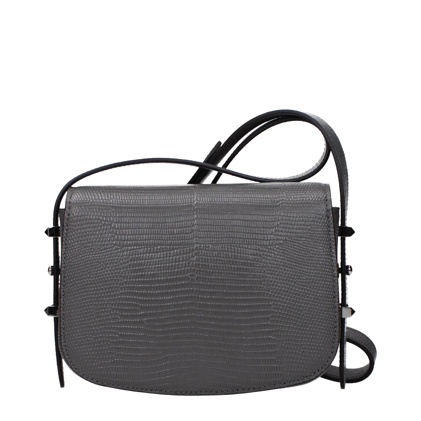 Jimmy Choo Shoulder Bags Women Leather Gray/Rifle