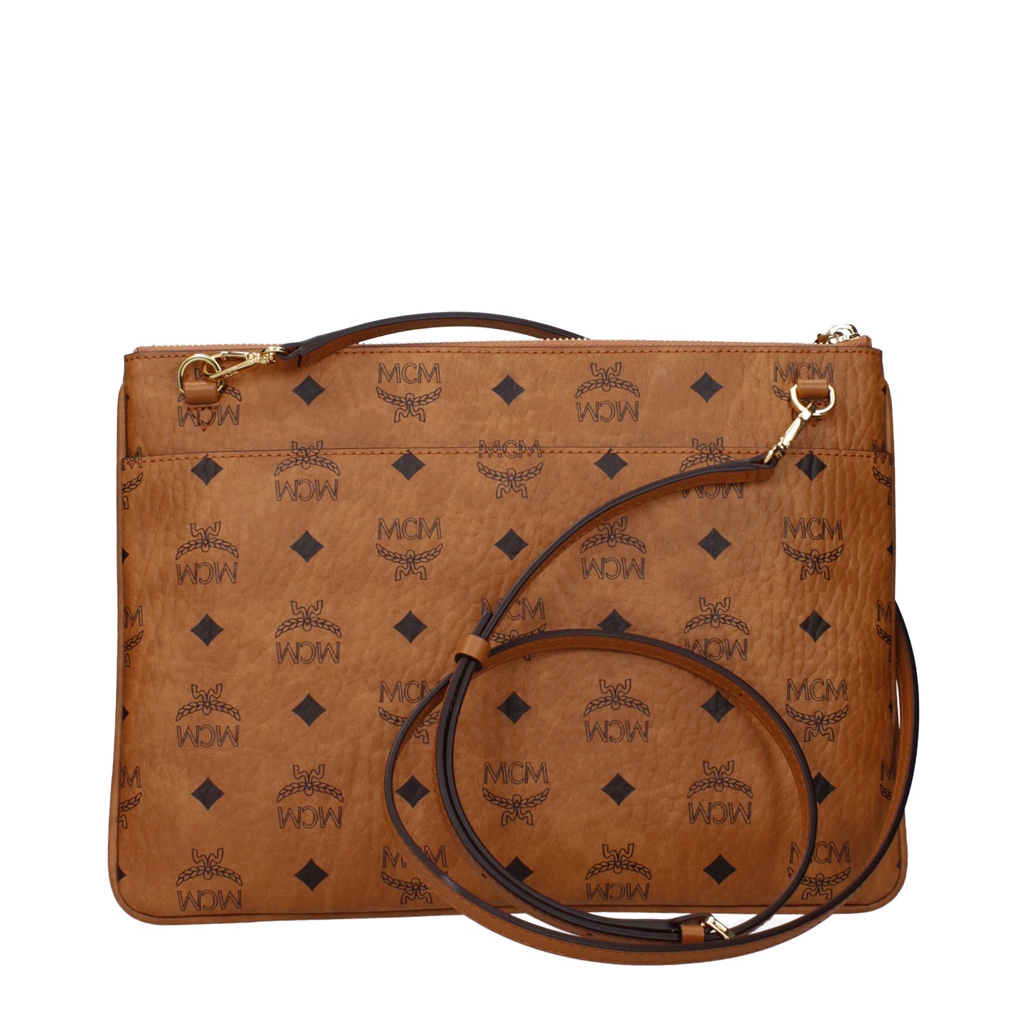 MCM Women's Clutches Fabric
