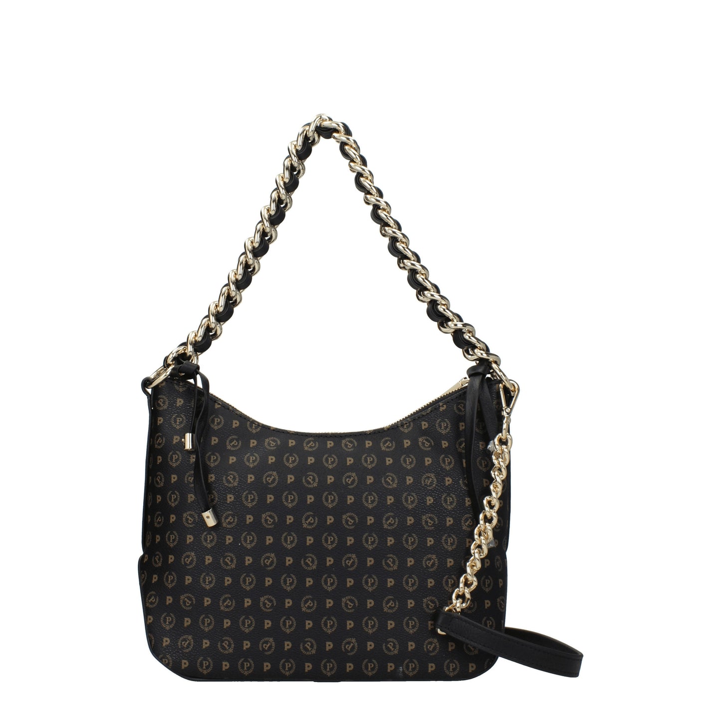 Pollini Shoulder Bags Women PVC Black/Black