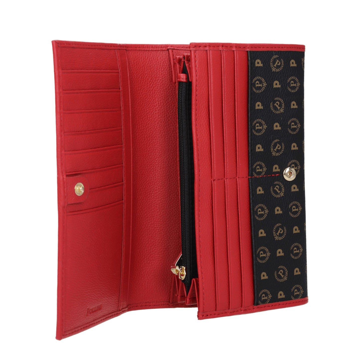 Pollini Wallets Women PVC Black/Red