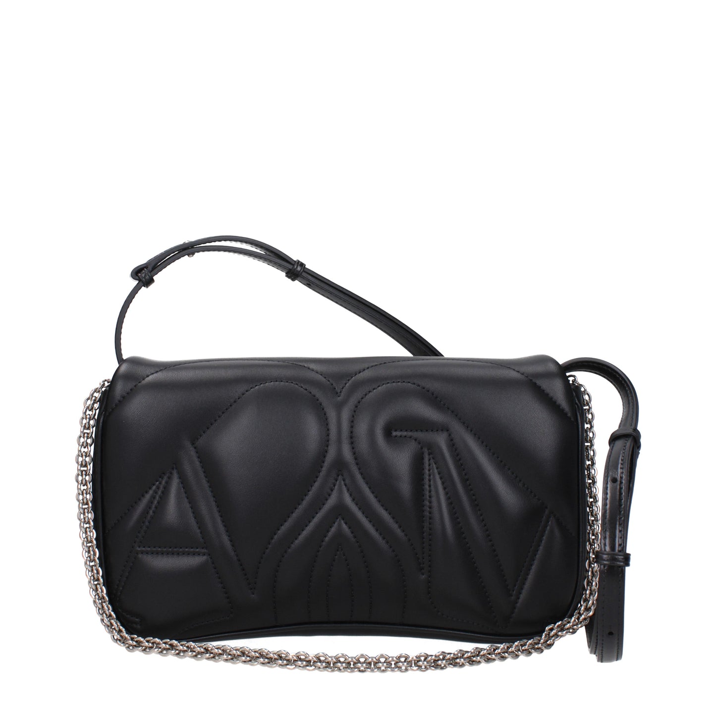 Alexander McQueen Shoulder Bags Women Leather Black