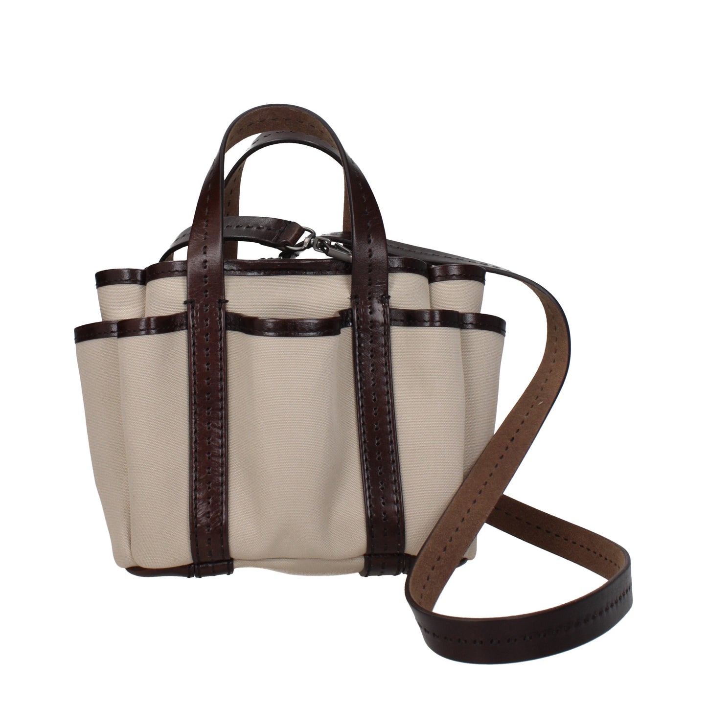 Max Mara Handbags Women Fabric Beige