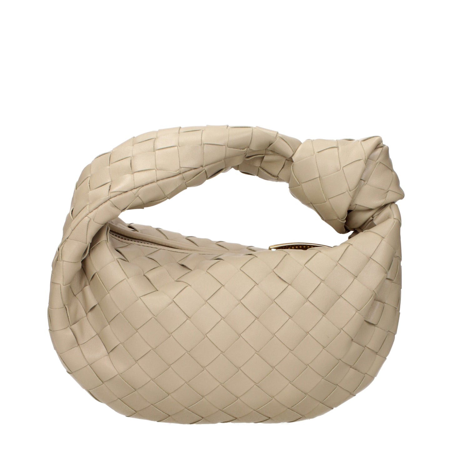 Bottega Veneta Handbags Women Leather Beige/Ecru