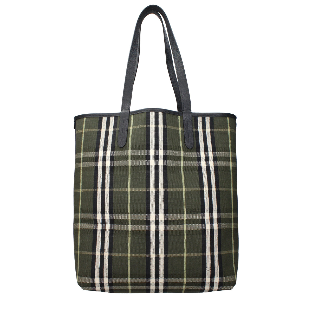 Burberry Shoulder Bags Men Leather Black/Forest
