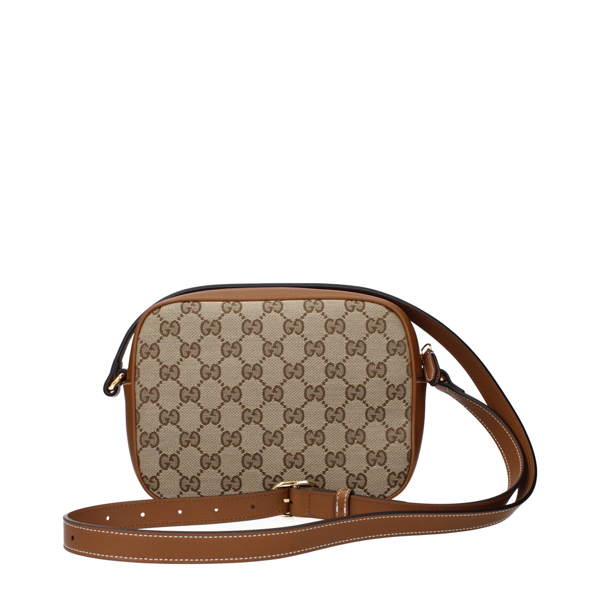 Gucci Crossbody Bags Women Fabric Beige/Brown