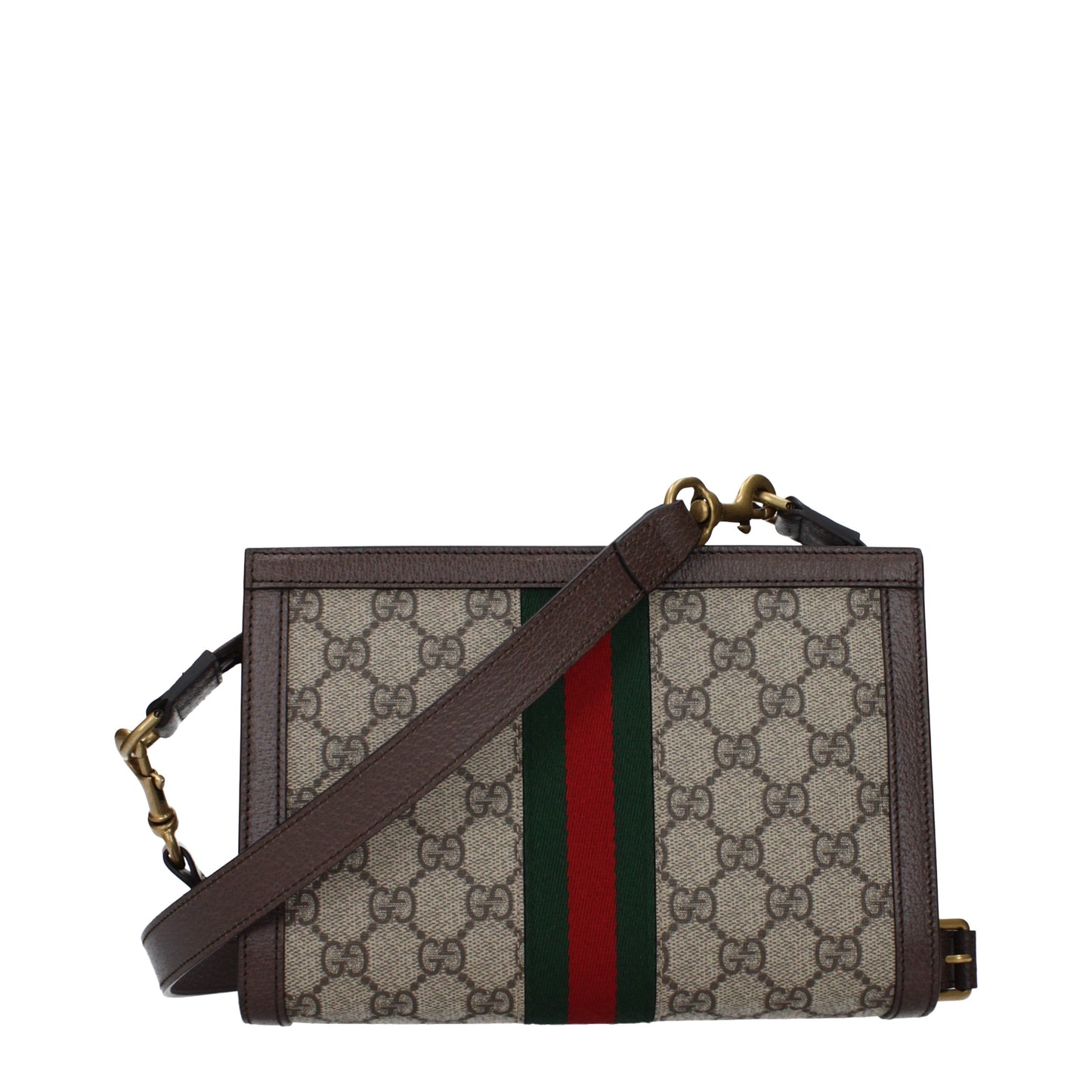 Gucci Crossbody Bags Women Fabric Beige/Ebony