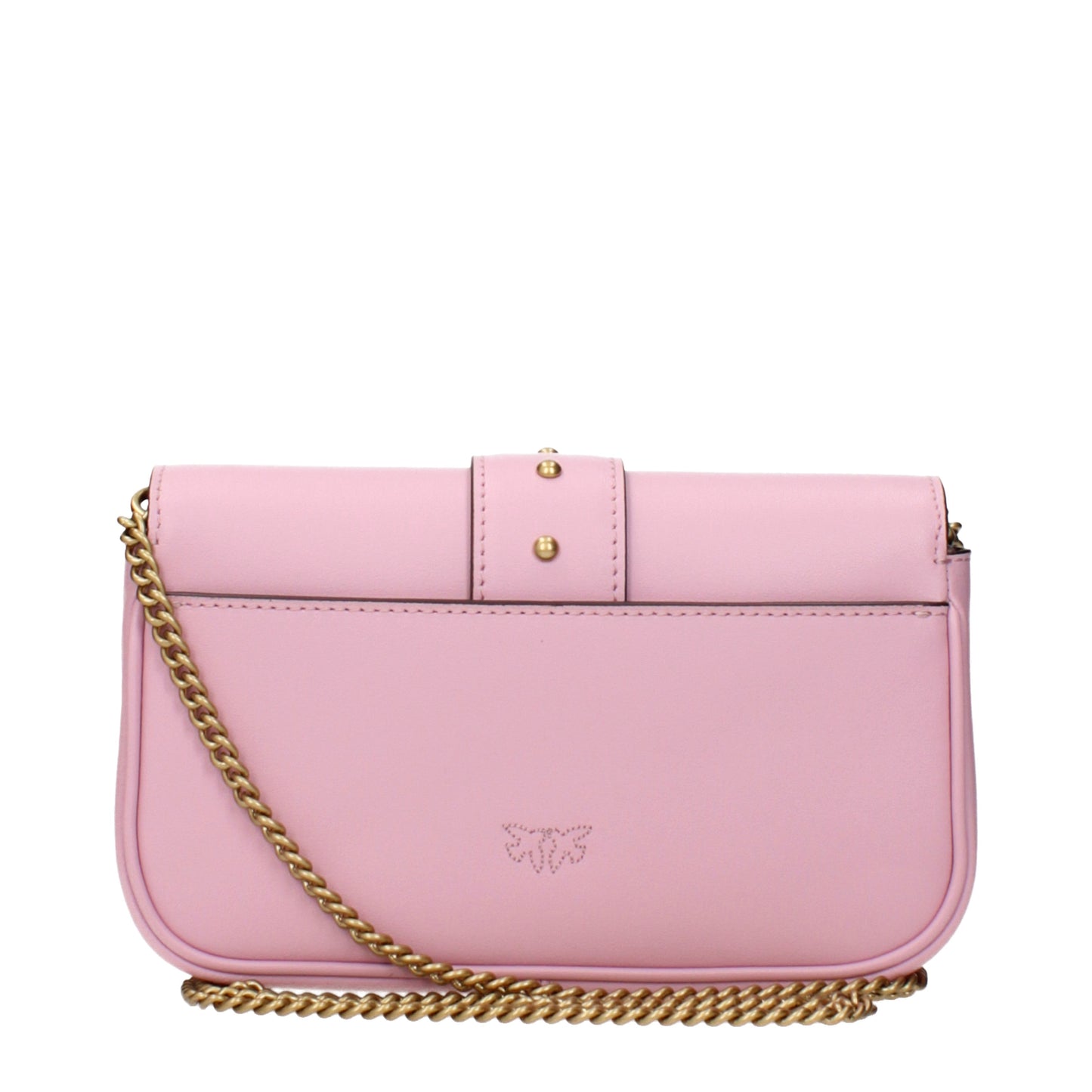 Pinko Crossbody Bags Women Leather Pink