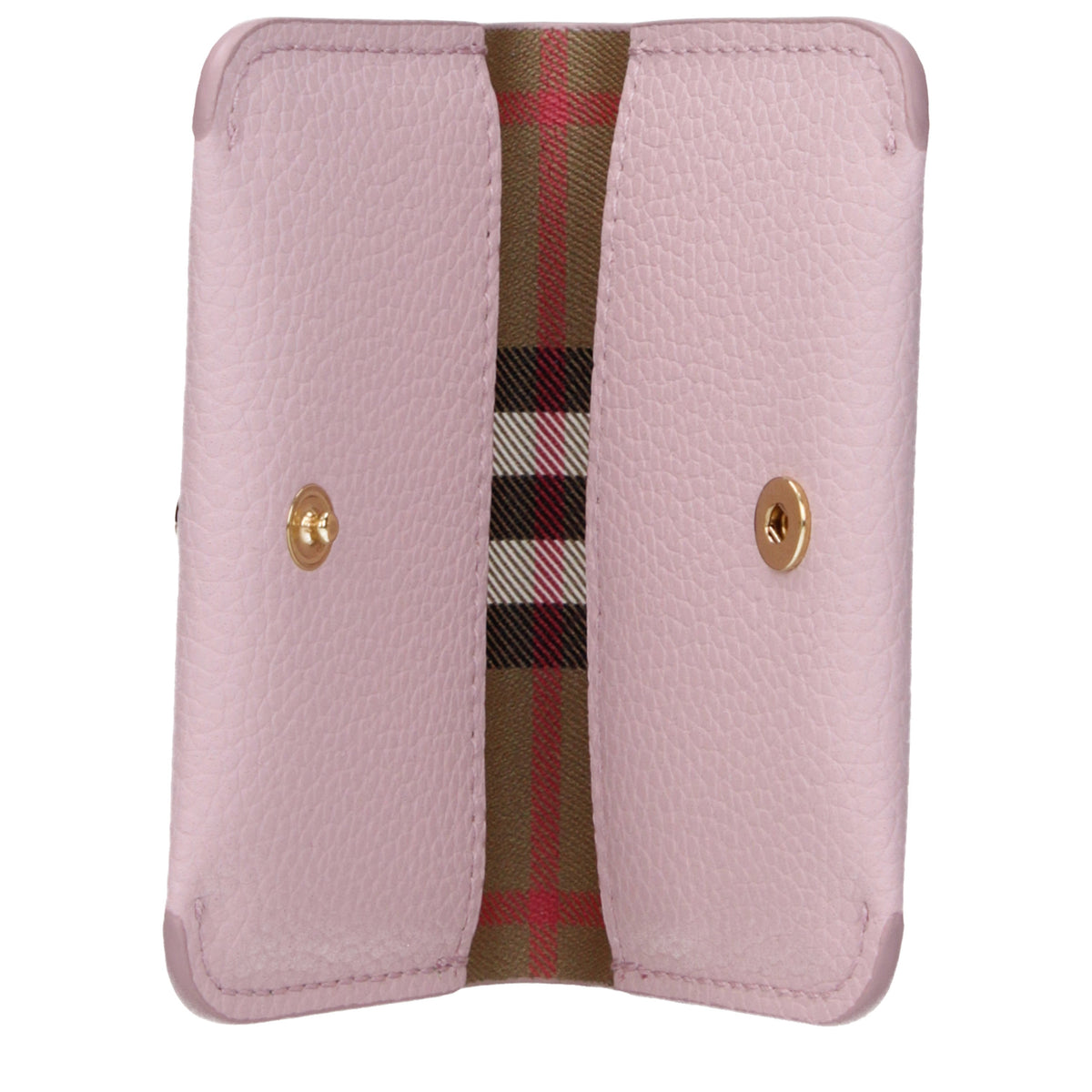 Burberry Document Holders Women Leather Pink
