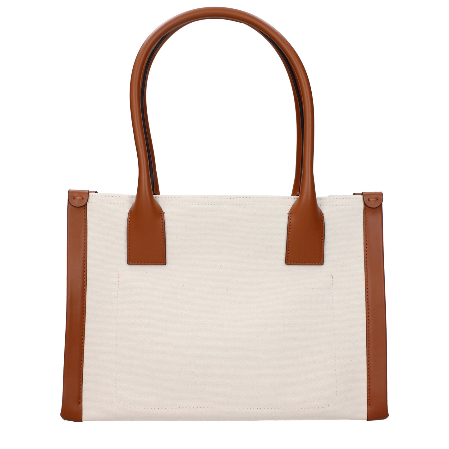 Louboutin Shoulder Bags Women Fabric Beige/Leather