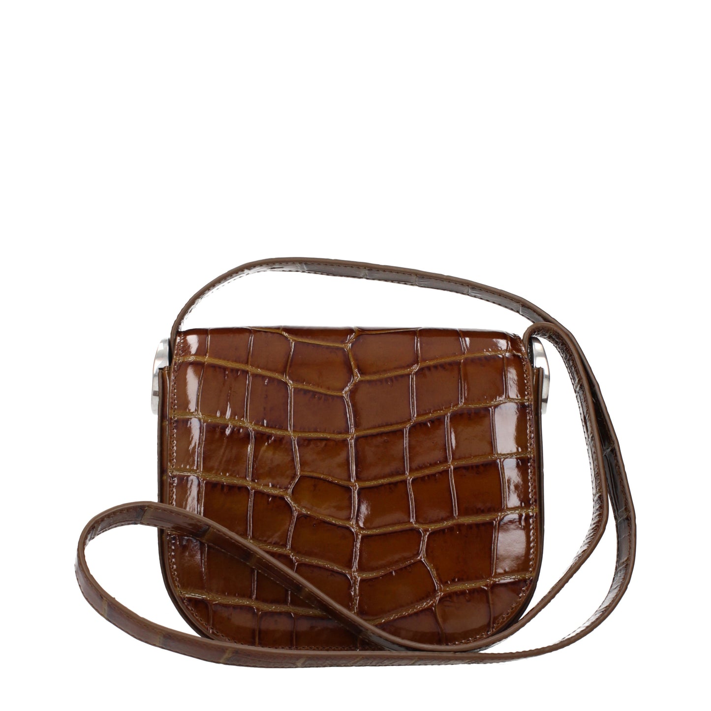 Jil Sander Crossbody Bags Women Leather Brown