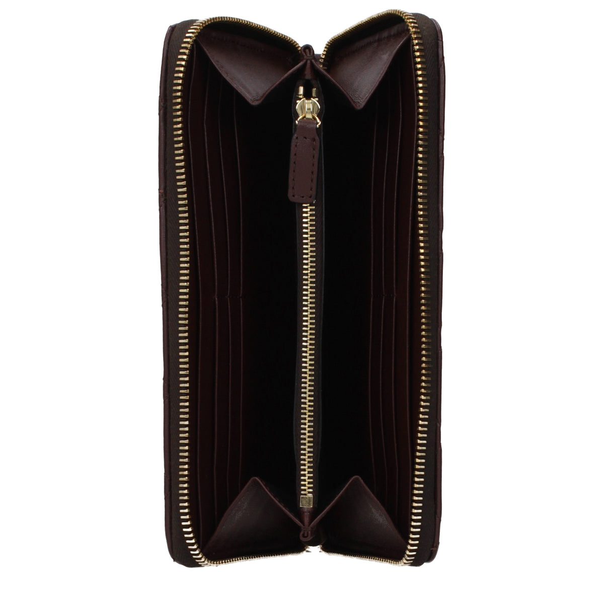 Versace Wallets Women Leather Brown/Chocolate