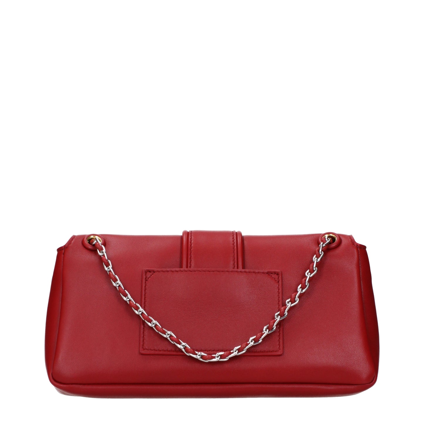 Jacquemus Shoulder Bags Women Leather Red/Dark Red