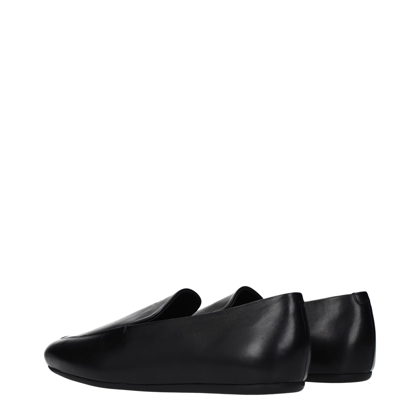 Prada Loafers Men Leather Black