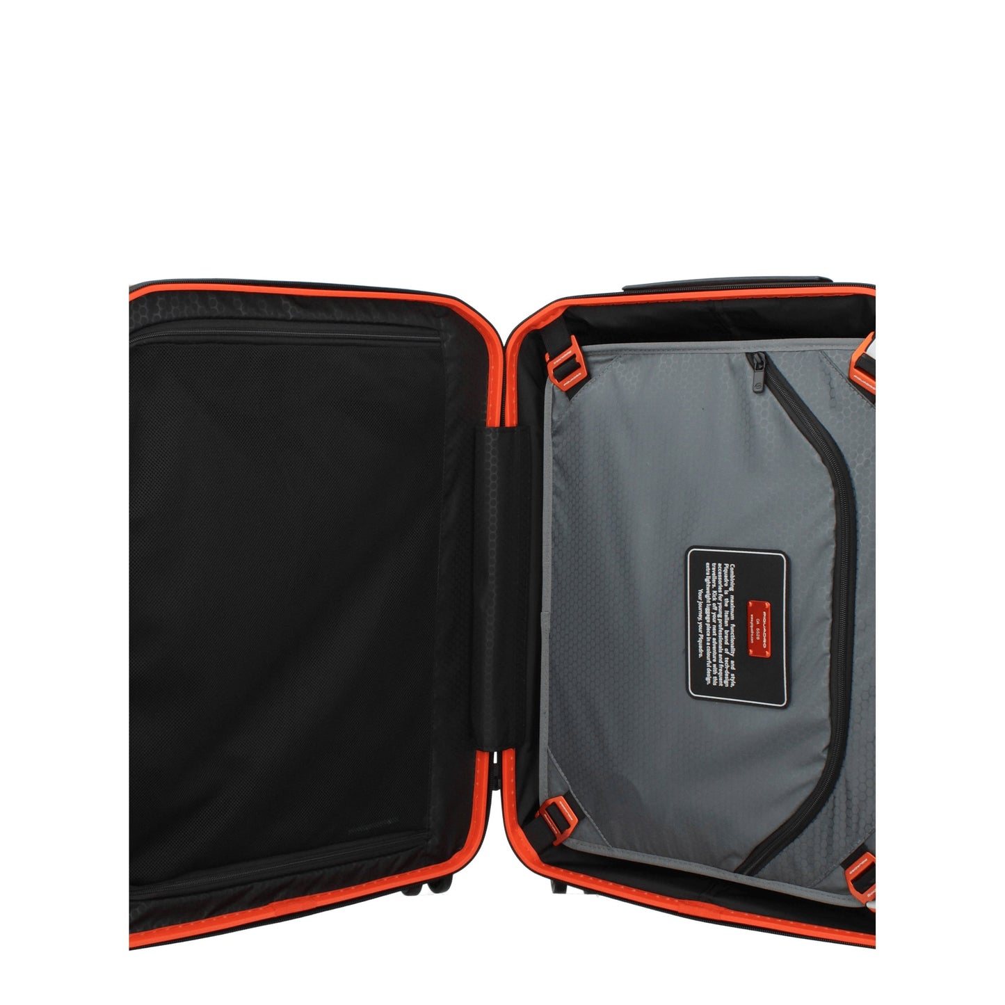 Piquadro Men's Trolley Polycarbonate Orange