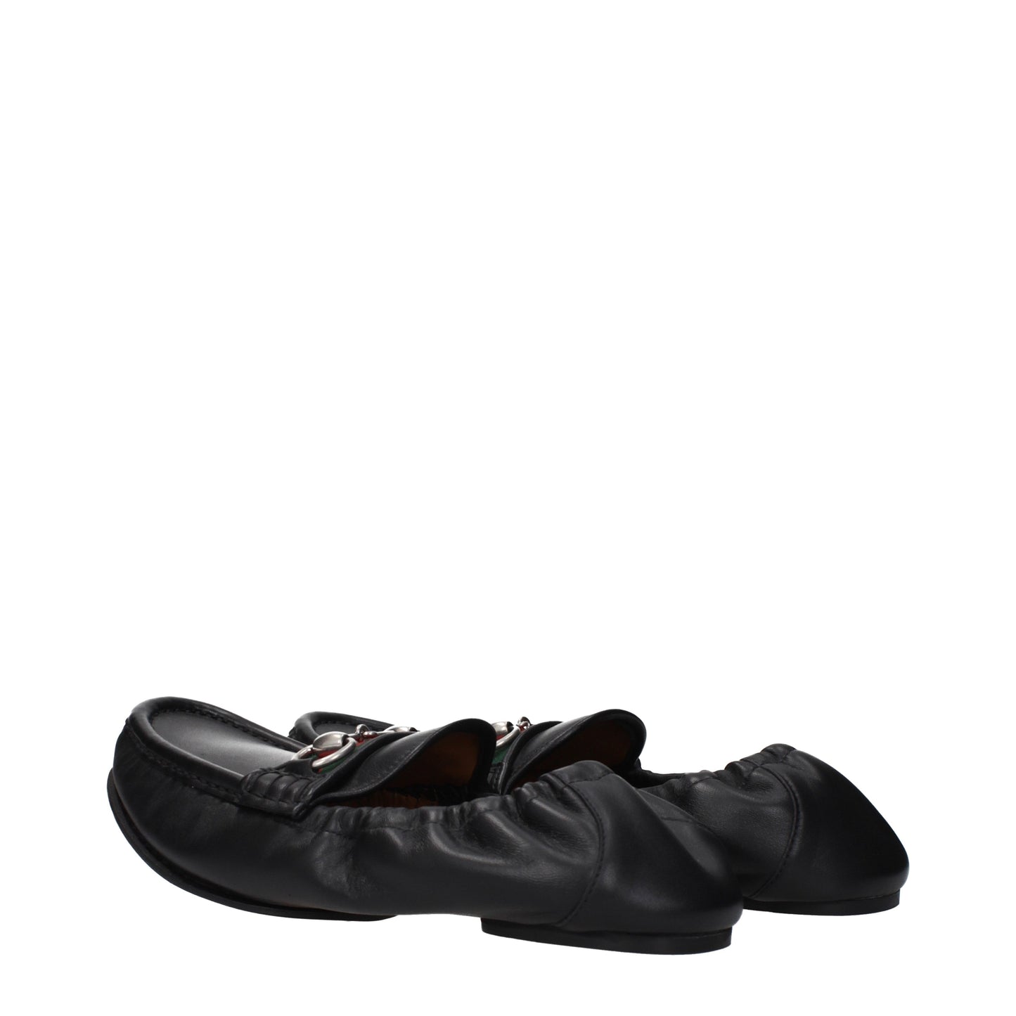 Gucci Loafers Men Leather Black