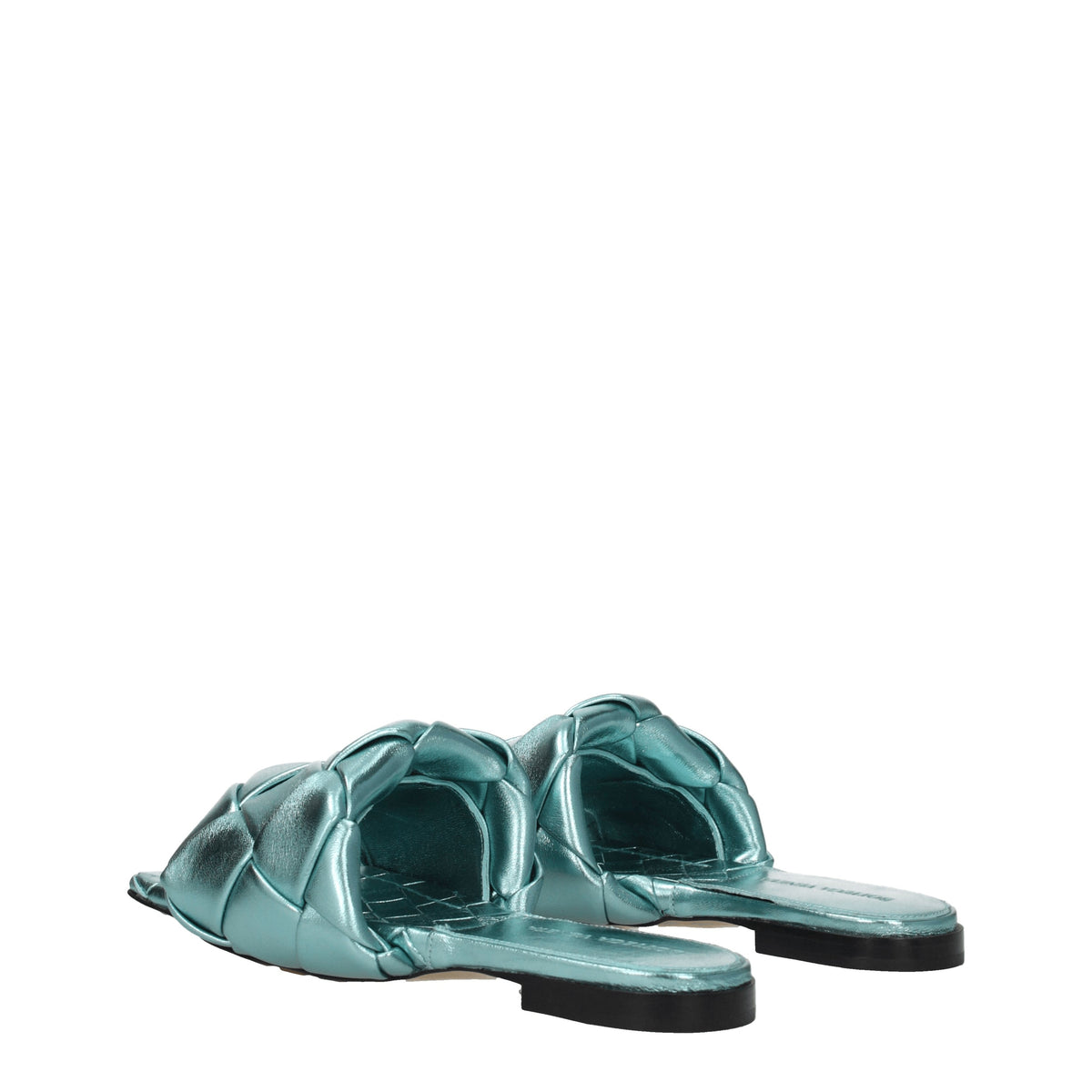 Bottega Veneta Slippers and Clogs Women Leather Heavenly/Icy Moon