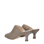 Tod's Sandals Women Leather Gray/Powder