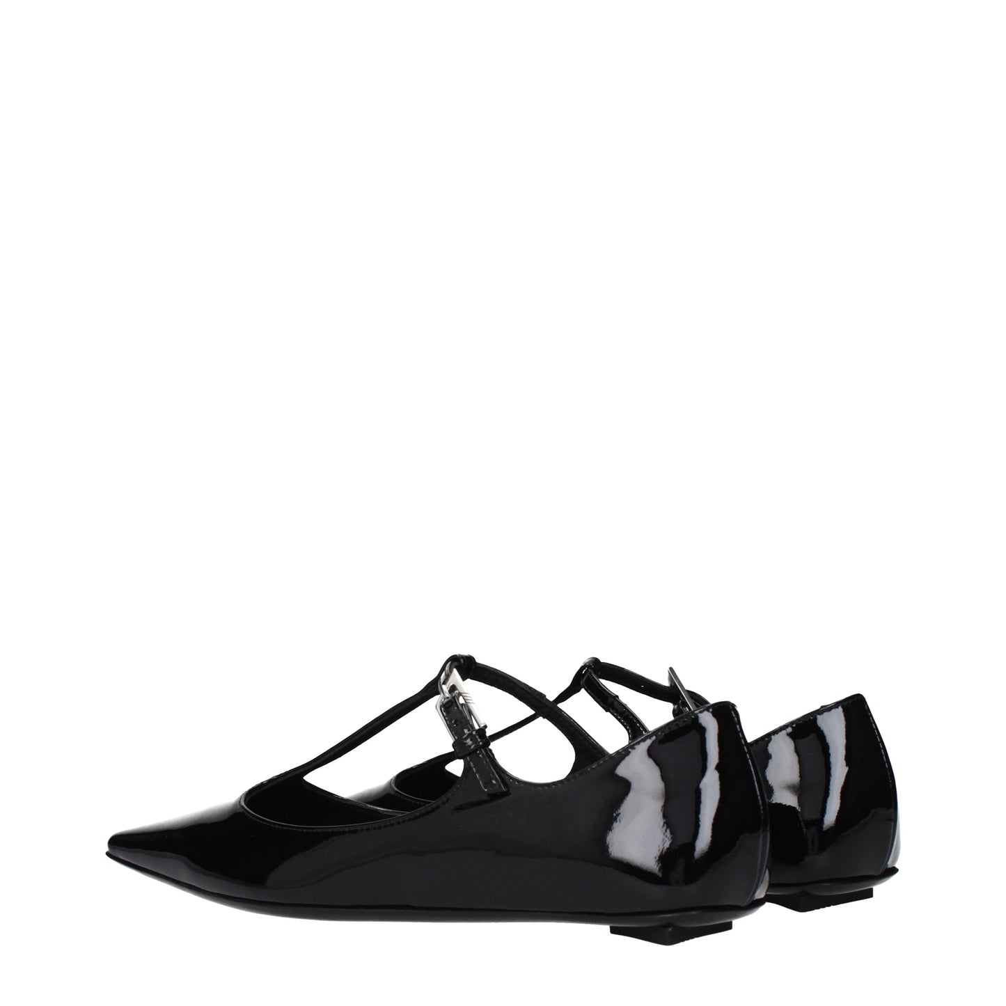 The Attico Women's Ballet Flats Patent Leather