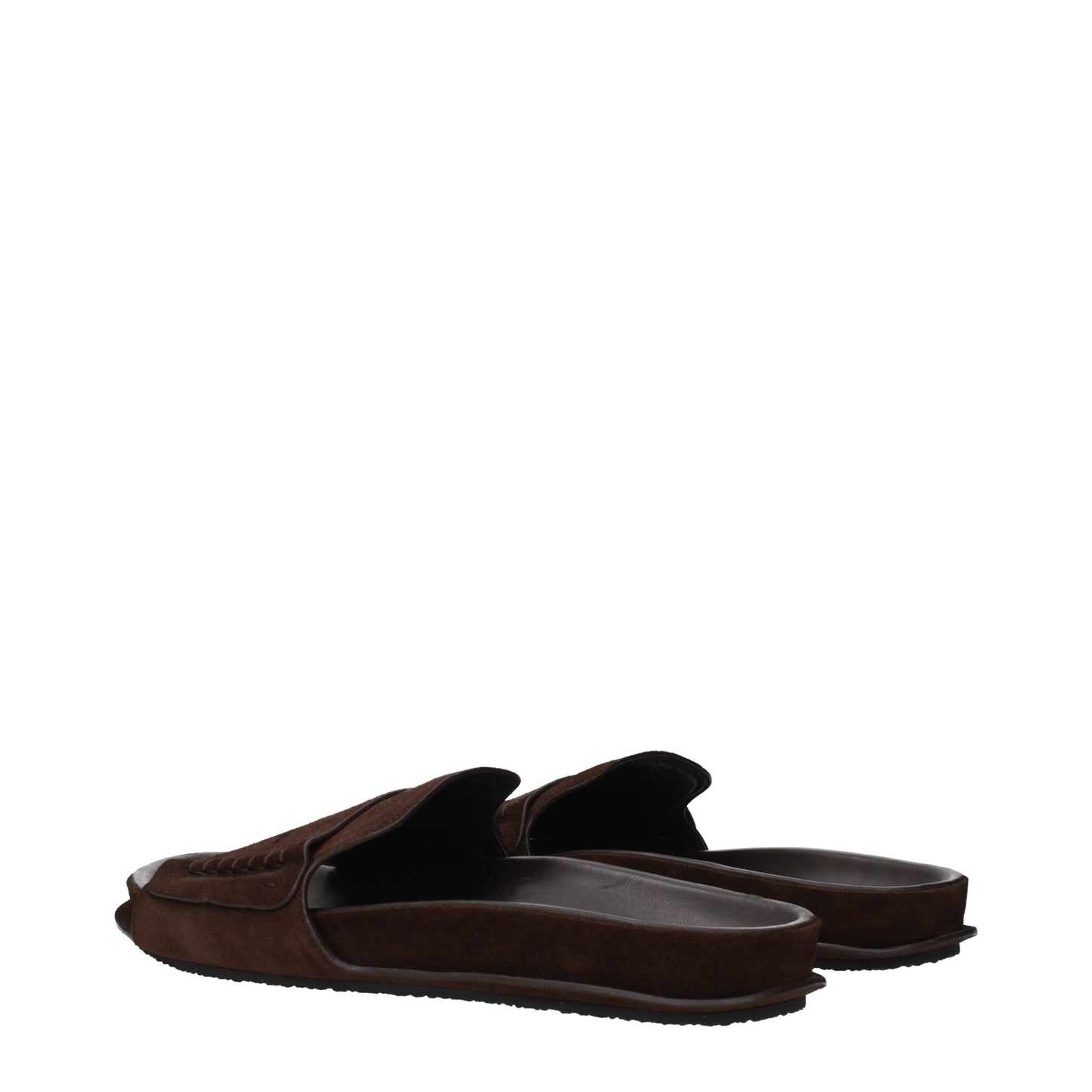 Jacquemus Men's Slippers and Clogs Suede