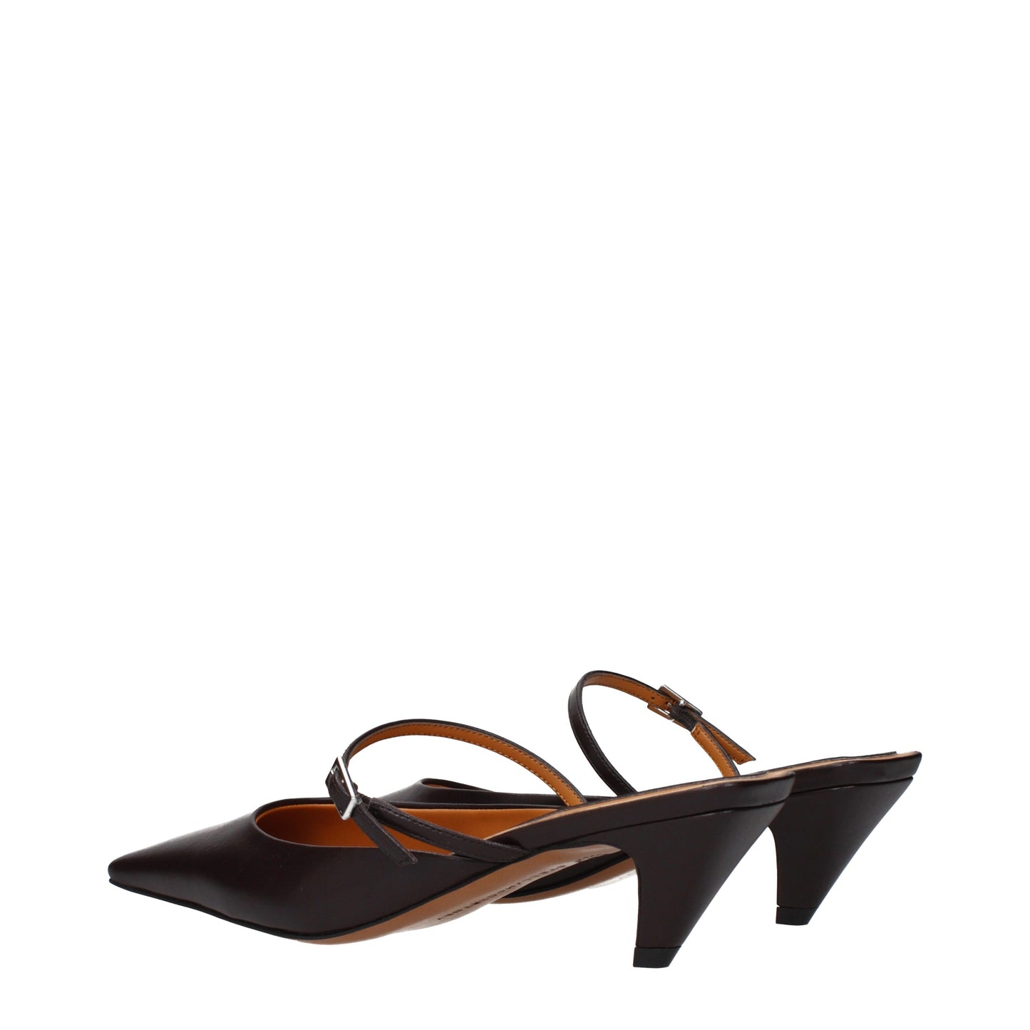 Stella McCartney Sandals Women Eco Leather Brown/Coffee