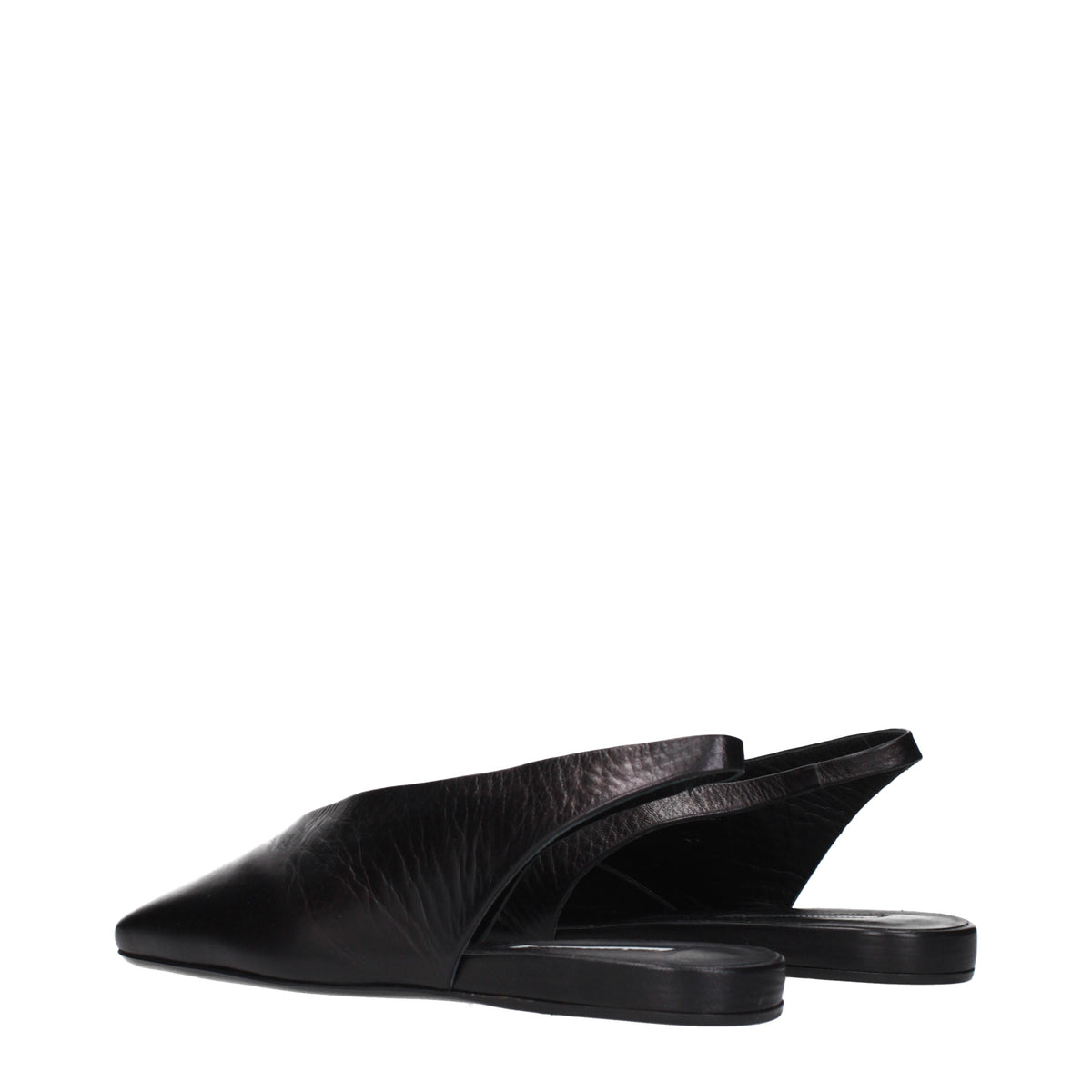 Jil Sander Sandals Women Leather Black