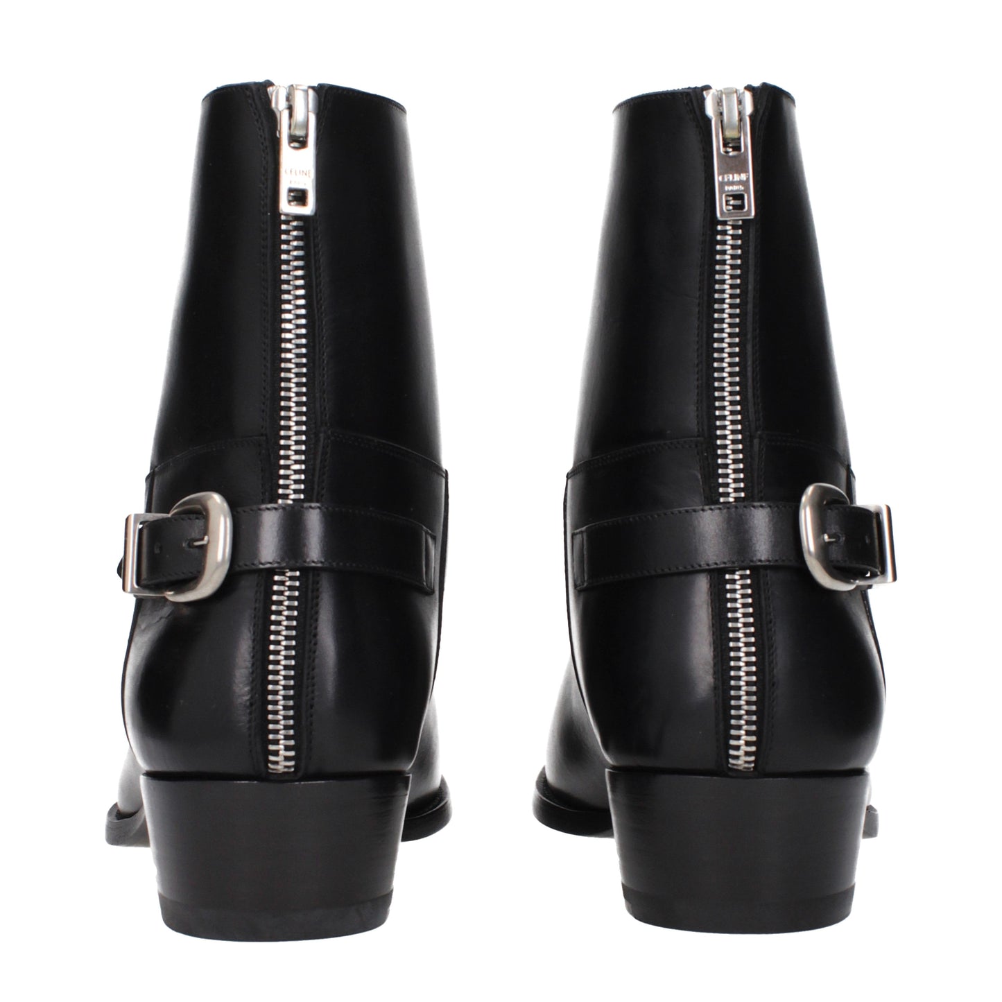 Celine Men's Ankle Boots Leather