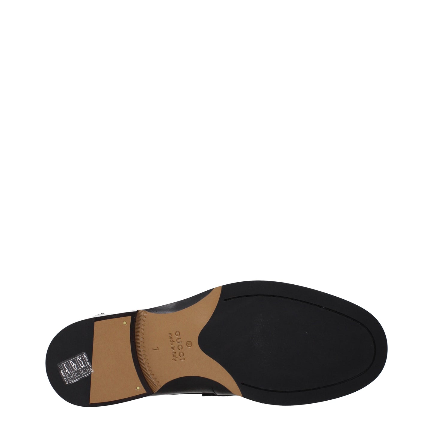 Gucci Loafers Men Leather Black