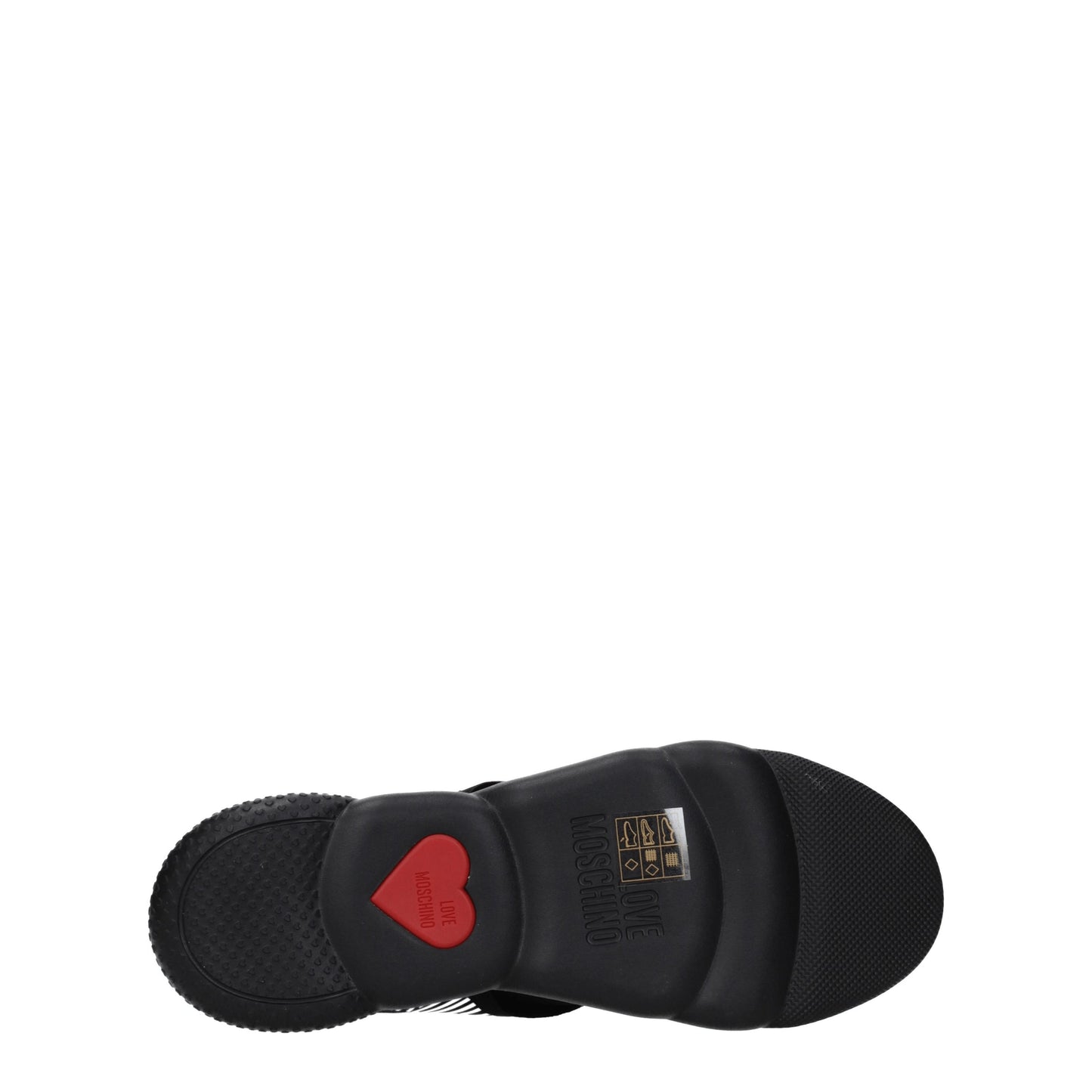 Love Moschino Sneakers Women Fabric Black/Black