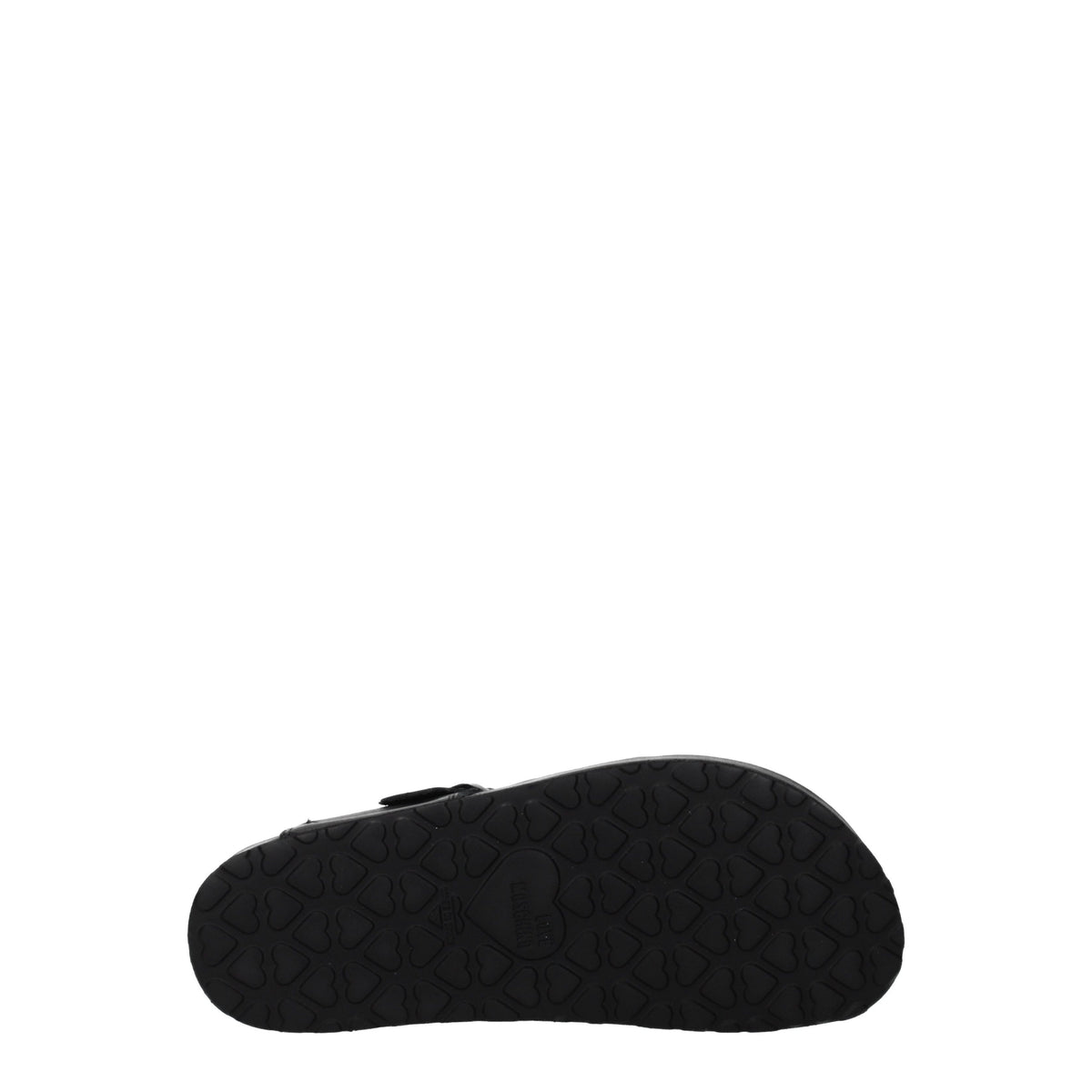 Love Moschino Flip Flops Women Leather Black